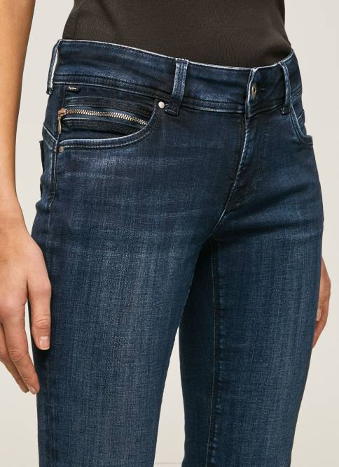 mezclilla vaqueros brooke de corte slim con cintura media Pepe Jeans 06X435 mujer - Imagen 3