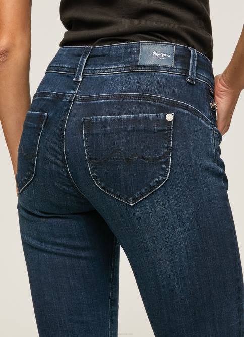 mezclilla vaqueros brooke de corte slim con cintura media Pepe Jeans 06X435 mujer - Imagen 5
