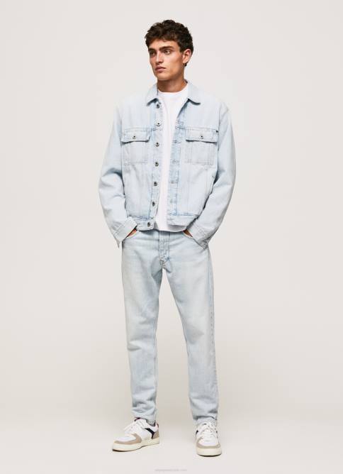 mezclilla vaqueros callen de tiro medio holgados Pepe Jeans 06X4809 hombres - Imagen 1