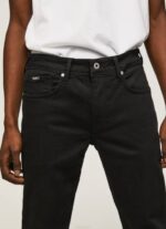 mezclilla vaqueros finsbury skinny fit de talle bajo Pepe Jeans 06X4793 hombres - Imagen 3