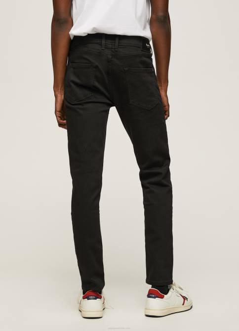 mezclilla vaqueros finsbury skinny fit de talle bajo Pepe Jeans 06X4793 hombres - Imagen 4