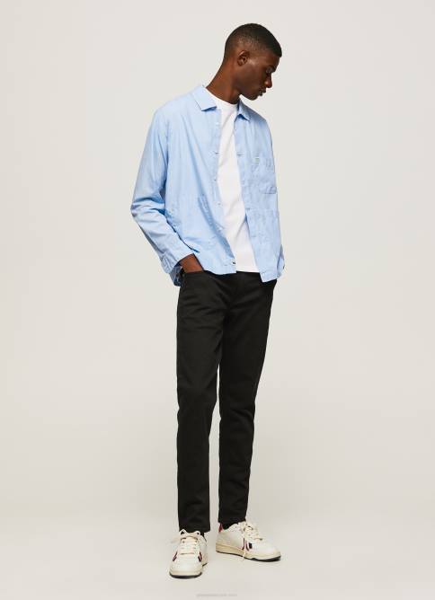 mezclilla vaqueros finsbury skinny fit de talle bajo Pepe Jeans 06X4793 hombres - Imagen 1