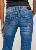 mezclilla vaqueros gen de tiro medio recto Pepe Jeans 06X432 mujer - Imagen 4