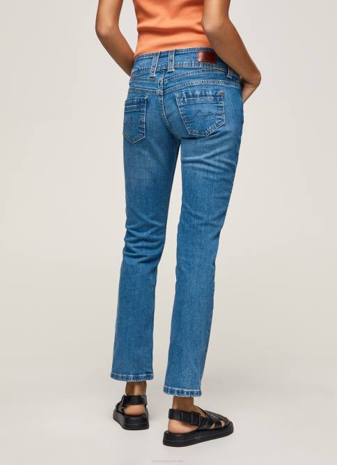 mezclilla vaqueros gen de tiro medio recto Pepe Jeans 06X434 mujer - Imagen 4