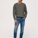 mezclilla vaqueros jagger midrise slim fit Pepe Jeans 06X4794 hombres