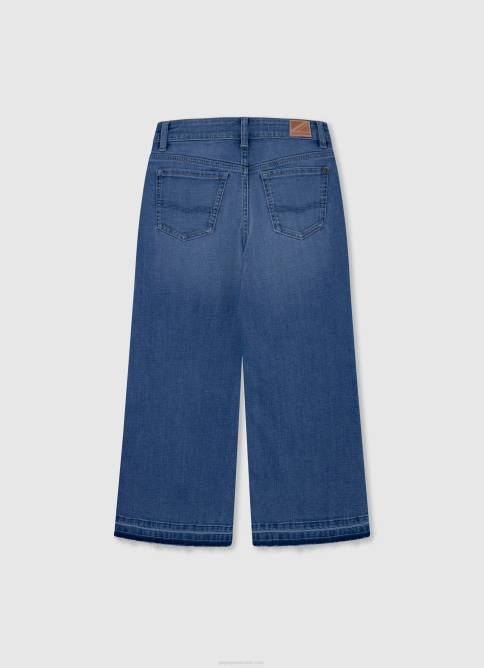 mezclilla vaqueros jivey de tiro alto y ancho Pepe Jeans 06X41367 chica - Imagen 2