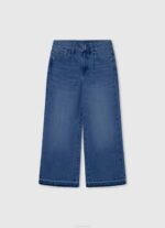 mezclilla vaqueros jivey de tiro alto y ancho Pepe Jeans 06X41367 chica