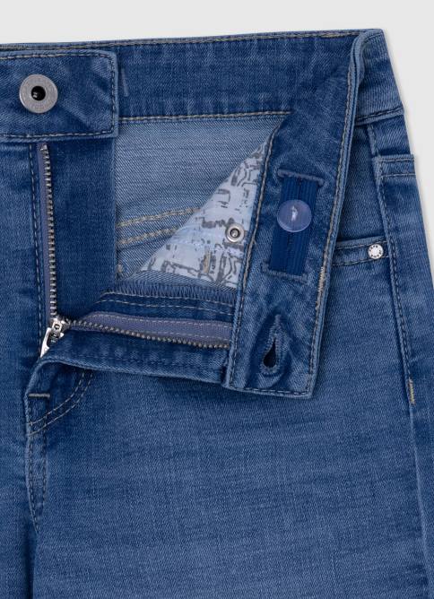 mezclilla vaqueros jivey de tiro alto y ancho Pepe Jeans 06X41367 chica - Imagen 3