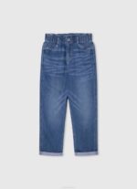 mezclilla vaqueros jivey de tiro alto y ancho Pepe Jeans 06X41367 chica - Imagen 4