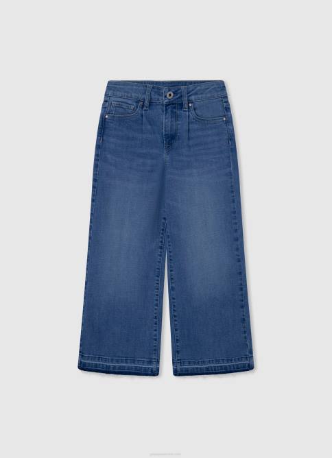 mezclilla vaqueros jivey de tiro alto y ancho Pepe Jeans 06X41367 chica - Imagen 1