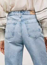 mezclilla vaqueros lexa sky de talle alto y ancho Pepe Jeans 06X478 mujer - Imagen 4