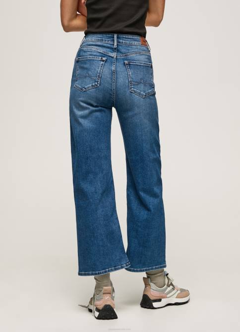 mezclilla vaqueros lexa sky de talle alto y ancho Pepe Jeans 06X491 mujer - Imagen 4