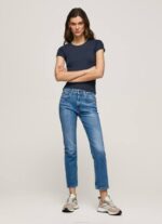 mezclilla vaqueros mary de talle alto Pepe Jeans 06X418 mujer