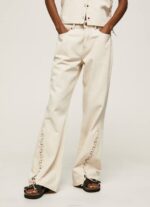 mezclilla vaqueros mayfair de tiro medio holgados Pepe Jeans 06X489 mujer - Imagen 2