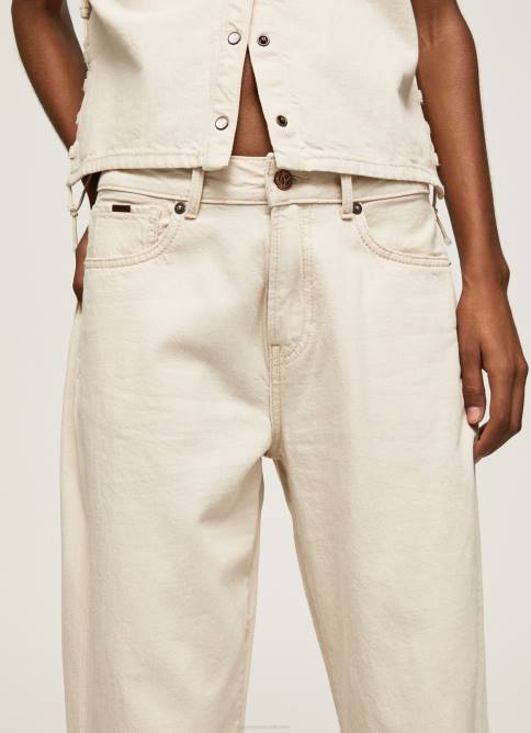 mezclilla vaqueros mayfair de tiro medio holgados Pepe Jeans 06X489 mujer - Imagen 3
