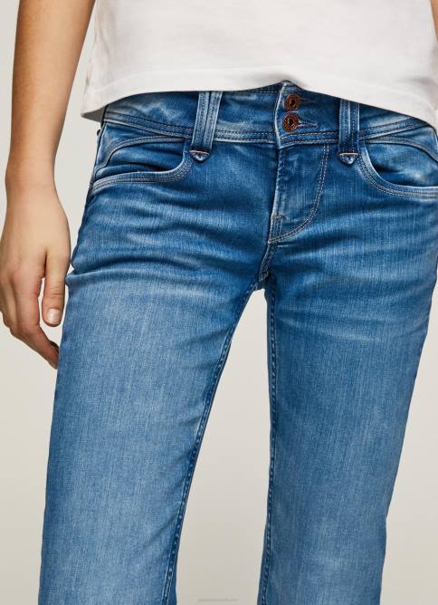 mezclilla vaqueros new gen midrise regular fit Pepe Jeans 06X414 mujer - Imagen 3