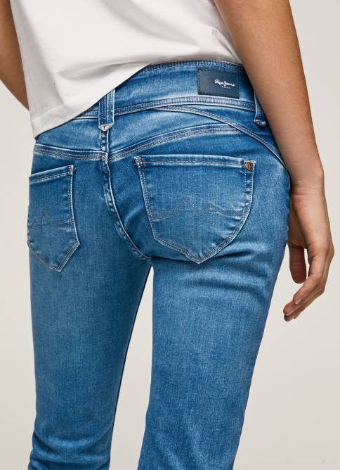 mezclilla vaqueros new gen midrise regular fit Pepe Jeans 06X414 mujer - Imagen 5
