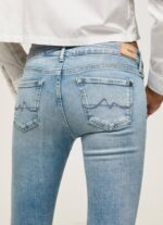 mezclilla vaqueros piccadilly de tiro medio y corte slim Pepe Jeans 06X472 mujer - Imagen 5