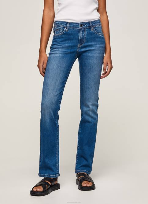 mezclilla vaqueros piccadilly de tiro medio y corte slim Pepe Jeans 06X475 mujer - Imagen 2
