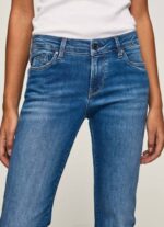 mezclilla vaqueros piccadilly de tiro medio y corte slim Pepe Jeans 06X475 mujer - Imagen 3