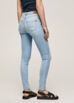 mezclilla vaqueros pitillo de talle alto Pepe Jeans 06X438 mujer - Imagen 4