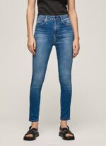 mezclilla vaqueros pitillo de talle alto Pepe Jeans 06X441 mujer - Imagen 2