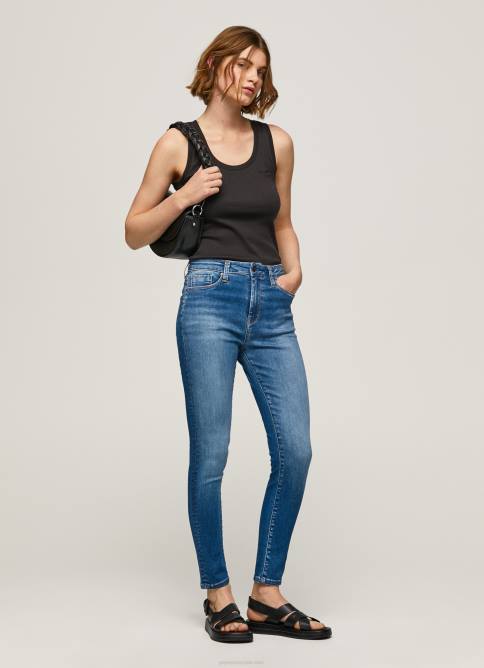 mezclilla_vaqueros_pitillo_de_talle_alto_pepe_jeans_06x441_mujer.jpg mezclilla vaqueros pitillo de talle alto Pepe Jeans 06X441 mujer - Imagen 1