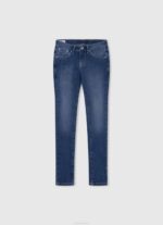 mezclilla vaqueros pitillo de tiro medio con pixlette Pepe Jeans 06X41361 chica
