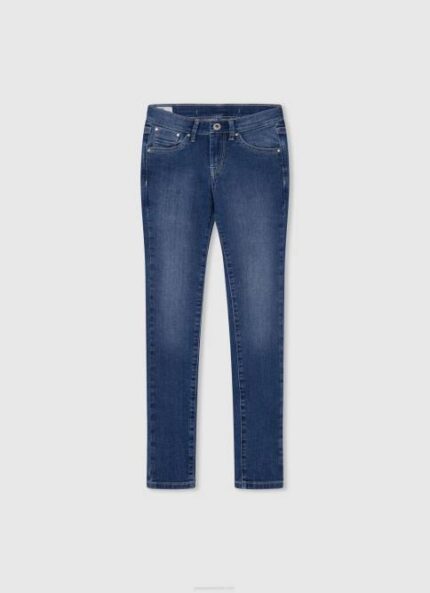 mezclilla vaqueros pitillo de tiro medio con pixlette Pepe Jeans 06X41361 chica