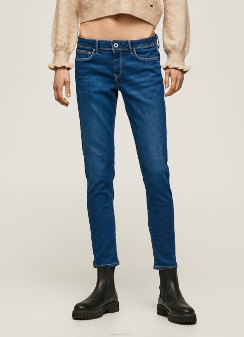mezclilla vaqueros pitillo de tiro medio lola Pepe Jeans 06X439 mujer - Imagen 2