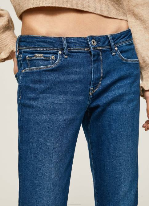 mezclilla vaqueros pitillo de tiro medio lola Pepe Jeans 06X439 mujer - Imagen 3