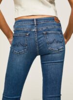 mezclilla vaqueros pitillo de tiro medio Pepe Jeans 06X471 mujer - Imagen 5
