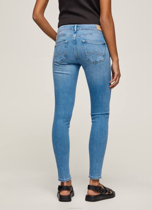 mezclilla vaqueros pitillo pixie de tiro medio Pepe Jeans 06X451 mujer - Imagen 5