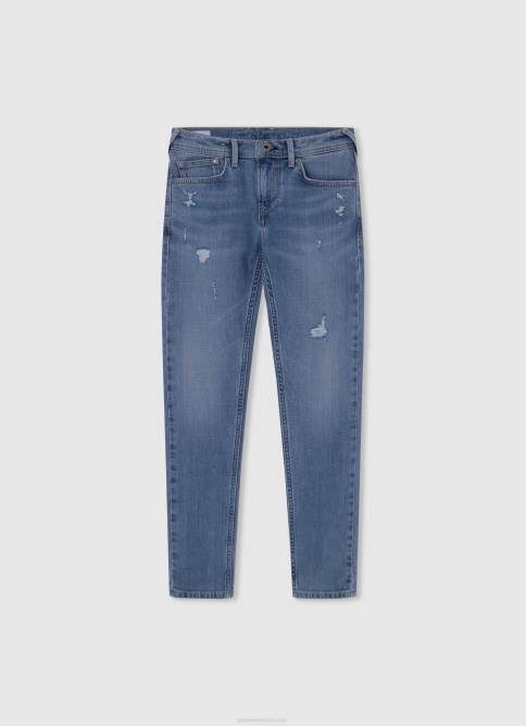 mezclilla vaqueros rey de tiro medio holgados Pepe Jeans 06X41580 chico - Imagen 3