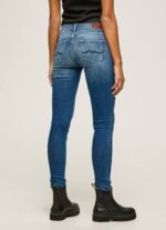 mezclilla vaqueros skinny pixie de tiro medio Pepe Jeans 06X454 mujer - Imagen 4
