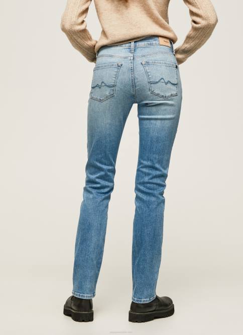 mezclilla vaqueros slim de talle alto Grace Pepe Jeans 06X467 mujer - Imagen 4