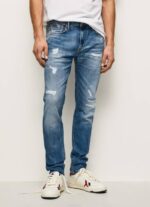 mezclilla vaqueros stanley de tiro medio Pepe Jeans 06X4808 hombres - Imagen 2