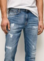 mezclilla vaqueros stanley de tiro medio Pepe Jeans 06X4808 hombres - Imagen 3