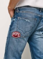 mezclilla vaqueros stanley de tiro medio Pepe Jeans 06X4808 hombres - Imagen 4