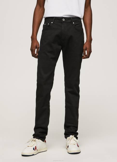 mezclilla vaqueros stanley taper fit con cintura normal Pepe Jeans 06X4806 hombres - Imagen 2