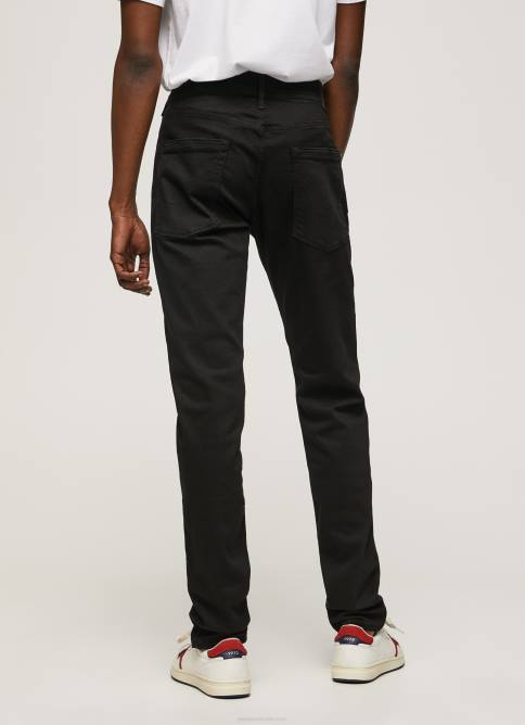 mezclilla vaqueros stanley taper fit con cintura normal Pepe Jeans 06X4806 hombres - Imagen 4