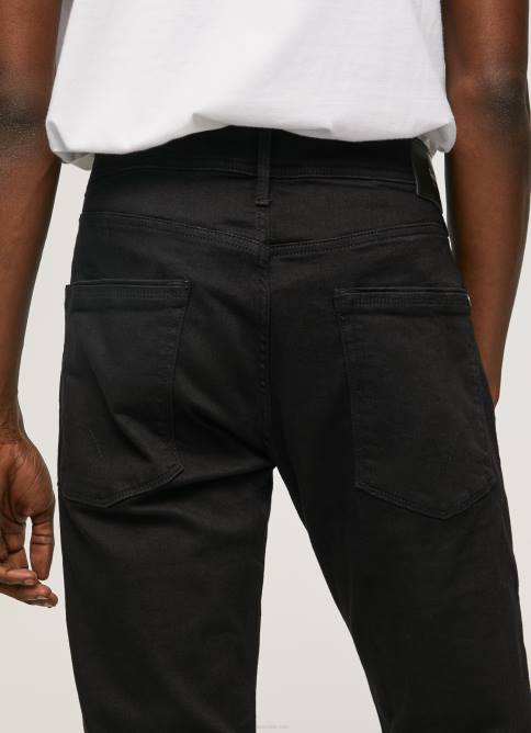 mezclilla vaqueros stanley taper fit con cintura normal Pepe Jeans 06X4806 hombres - Imagen 5