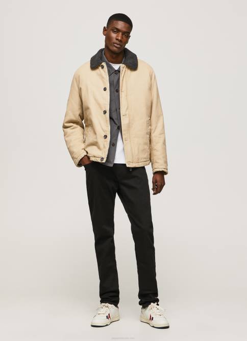 mezclilla vaqueros stanley taper fit con cintura normal Pepe Jeans 06X4806 hombres - Imagen 1