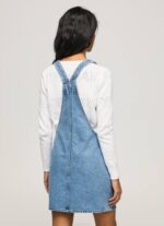 mezclilla vestido con peto de mezclilla Pepe Jeans 06X4162 mujer - Imagen 4
