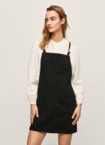 mezclilla vestido de mezclilla con ramitas Pepe Jeans 06X4211 mujer