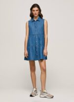 mezclilla vestido vaquero corto arya Pepe Jeans 06X4183 mujer - Imagen 2