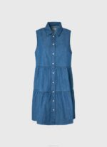 mezclilla vestido vaquero corto arya Pepe Jeans 06X4183 mujer - Imagen 5