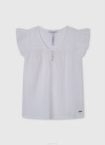mousse blusa crochet noelle Pepe Jeans 06X41473 chica - Imagen 3