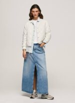 mousse chamarra capitonada con rombos Pepe Jeans 06X4120 mujer - Imagen 3