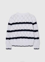 mousse jersey calado con motivo de rayas Pepe Jeans 06X41410 chica - Imagen 2